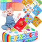 DINORUN Baby Toys 6 to 12 Months - Montessori Toys for Babies 6-12 Months - Infant Newborn Toddlers Sensory Toys Magic Baby Tissue Box Educational High Contrast Toy Development STEM Toy - Baby Gift