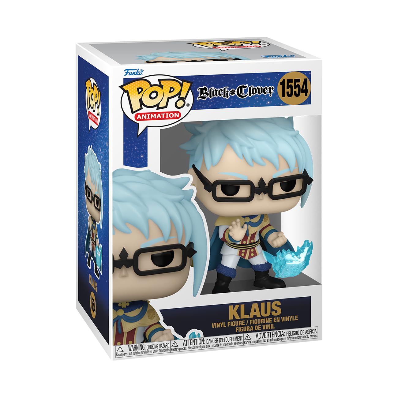 Funko Pop! Animation: Black Clover - Klaus - Collectable Vinyl Figure - Gift Idea - Official Merchandise - For Kids & Adults - A