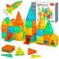 Royals hub Magnetic Tiles for Kids | Magnetic Building Blocks 3 4 5 6 7 8 Years | Constructing & Creative Learning Educational B