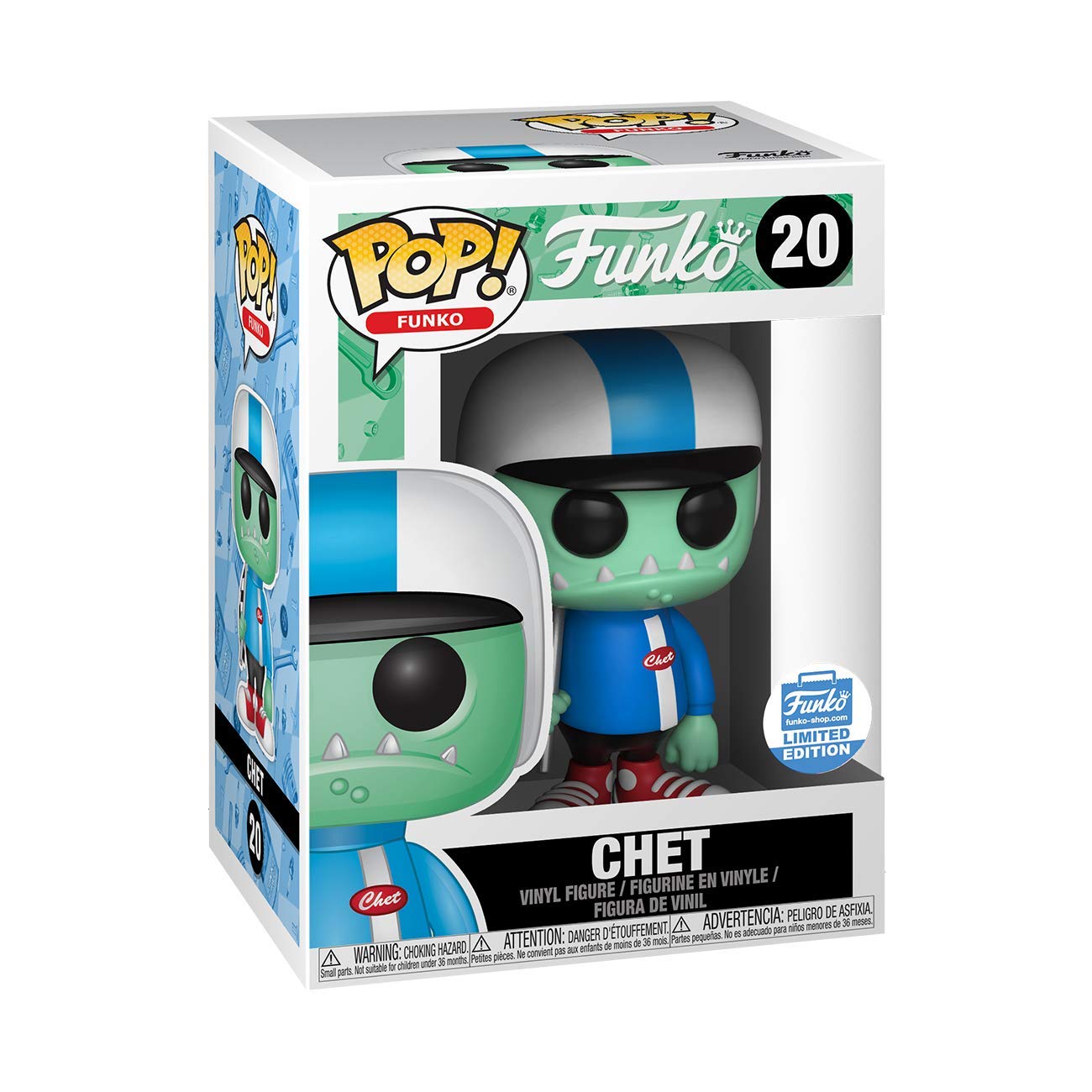 Funko Chet Plastik Vinyl Figure Pop Limited Edition Version #20