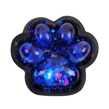 Cat Paw Squeeze Toy, Starry Sky Cat Paw Squish Toys Fun Squishy Pinch Taba Toy Fufu Kitty Paw Relaxing Stress Toy Kawaii Paw Fid