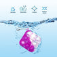 Lahand 50Pcs Mini Pop Keychain Simple Silicone Stress Relief Fidget Hand Toys Push Bubble Wrap Pop Toys Anxiety Stress Reliever