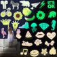 Susihi Glow In The Dark Stickers For Water Bottles Stickers For Kids Glow In The Dark Wall Stickers Vinyl Waterproof Stickers Pa
