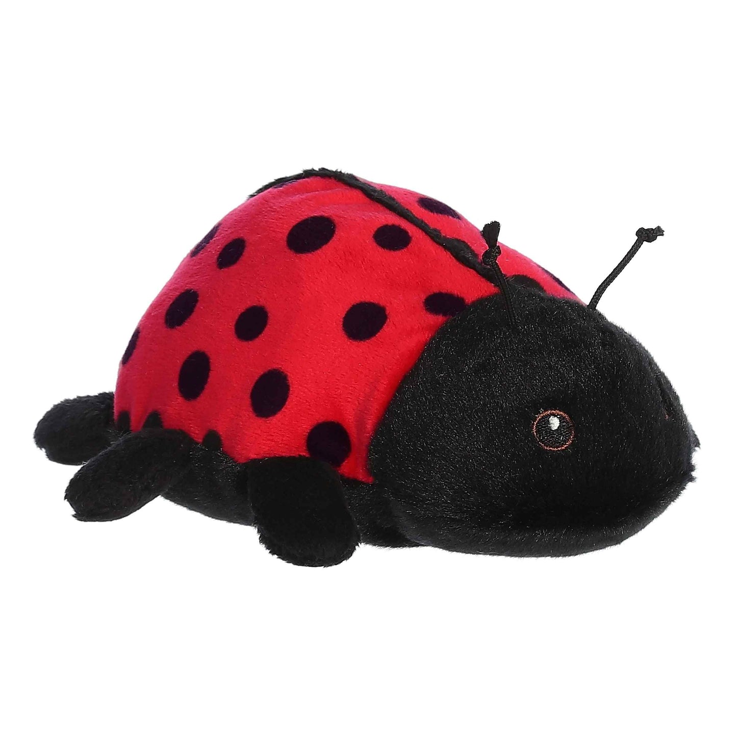 Aurora Eco-Friendly Eco Nation Eco Softies Ladybug Stuffed Animal - Environmental Consciousness - Recycled Materials - Red 8 Inc