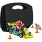 Playmobil Go-Kart Racer Carry Case Building Set, Multi Color, Model 9322, Durable Plastic Construction