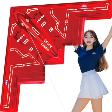 HENGDA KITE Aircraft Kite,for Kids and Adults,Easy to Fly,Excellent Fabric and Structure Design,The Pictures are Beautiful in hi