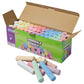 Creativity Street 1752 Sidewalk Chalk, 4 x1 Dia. Jumbo Stick, 12 Asstd Colors, 52 Pieces/Each Case