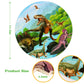 Wooden Dinosaur Puzzles For Kids Ages 4-6, Set Of 2 Packs With 48-Piece Jigsaw Puzzles Preschool Educational Brain Teaser Boards Toys Gifts Children, Wood Puzzles For 3 4 5 6 7 8 Years Old Boys Girls