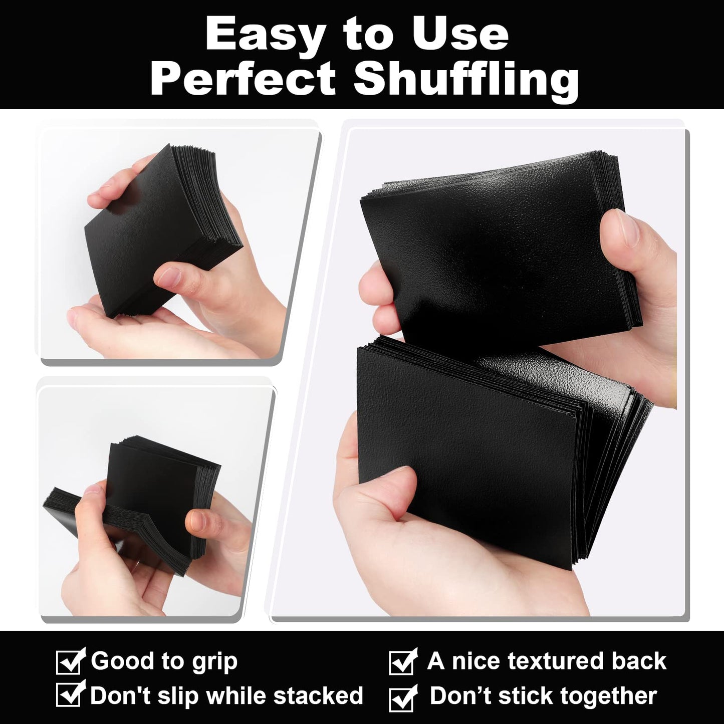 Standard MTG Card Sleeves 1000 Pack  Sturdy Card Protectors Sleeves Matte Back Finish  Perfect Shuffling - Protect All Your Trading Cards  TCG Cards & Sports Cards by Fabmaker  Never Tear 66x91mm