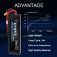 Gens ace 5000mAh 11.1V 3S 50C 3 Cell LiPo Battery Pack with XT60 and Deans Plug (Updated) for Traxxas RC Cars Slash vxl Slash 4x