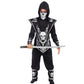 Morris Costumes FW110092SM Childs Ninja Skull Costume, Red & Black - Small