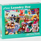 Laundry Day Jigsaw Puzzle 100 Piece By Vermont Christmas Company - Larger Pieces Perfect For Kids & Seniors