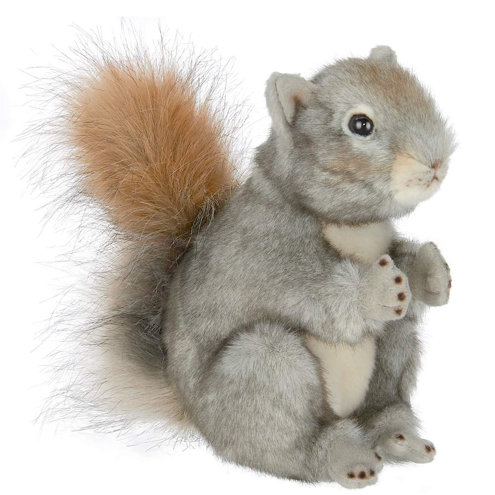 Bearington Peanut Plush Squirrel Stuffed Animal, 8.5", Soft Plush Material, Model 241522, Adorable Gift for Kids