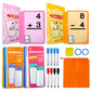 Limque Addition and Subtraction Flash Cards - 102 Reusable Educational Math Cards for Kids Ages 3+ | Fun Learning & Games