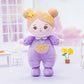 Ouozzz Soft Baby Doll For Girls - My First Baby Doll Birthday Gifts For Girls Plush Rag Dolls Daisy Purple Dress Toy For Toddlers Kids Infants 10'