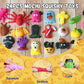 Uusycun 24Pcs Halloween Mochi Squishy Toys For Party Favors, Halloween Pumpkin Squeeze Toys For Kids, Halloween Squishies Toys F