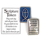 Ganz Holy Scripture Double Sided Pocket Charm with Story Card (Phil 4:13)