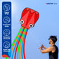 SGftre 2 Pack Octopus Kite for Kids & Adults,Extremely Easy to Fly for Beginners,Octopus Kite The for a Child(Octopus red Blue G