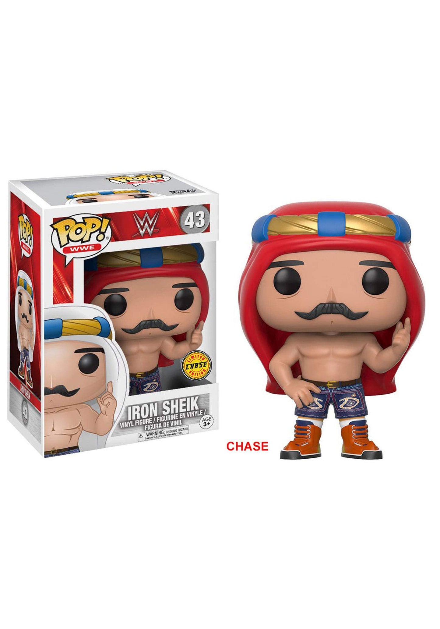 Funko Pop Wwe-Iron Sheik Old School (Styles May Vary)
