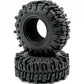 HOBBYSOUL 2pcs RC 2.2 Mud Slingers Tires Soft Sticky Crawler Tyres Tall 124mm / 4.88inch for Axial Wraith Axial Yeti 1/10 / Trax