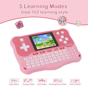 Kids Tablet/Baby Learning Pad With 102 Activities/Toddler Tablet With Abc Alphabet/Words/Music/Math Interactive Educational Elec