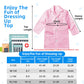 Riorand Kids' Doctor Lab Coat Costume With Accessories Role Play For Boys Girls Playset Nurse Costume Age 3-12 (Pink, S-120Cm/3-5T)