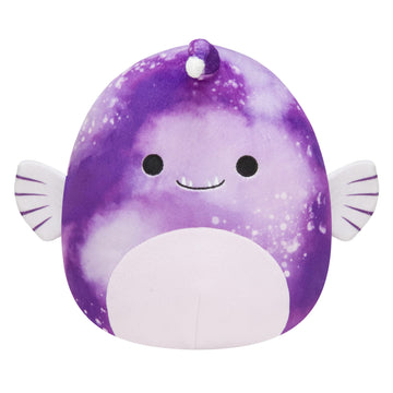 Squishmallows Original 8-Inch Easton The Easter Angler Fish - Official Jazwares Plush - Collectible Soft & Squishy Fish Stuffed Animal Toy - Add To Your Squad - Gift For Kids, Girls & Boys
