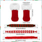 6 Pieces Christmas Doll Clothes Accessories Include Christmas Doll Scarf And Shoes Snow Boots For Doll Accessories