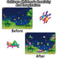 Yazhiji Foil Art Craft Kits For Kids - Bugs Butterfy Mess -Free Fun Activity Set For Child, Diy Printing Craft Kit,Gifts For Age
