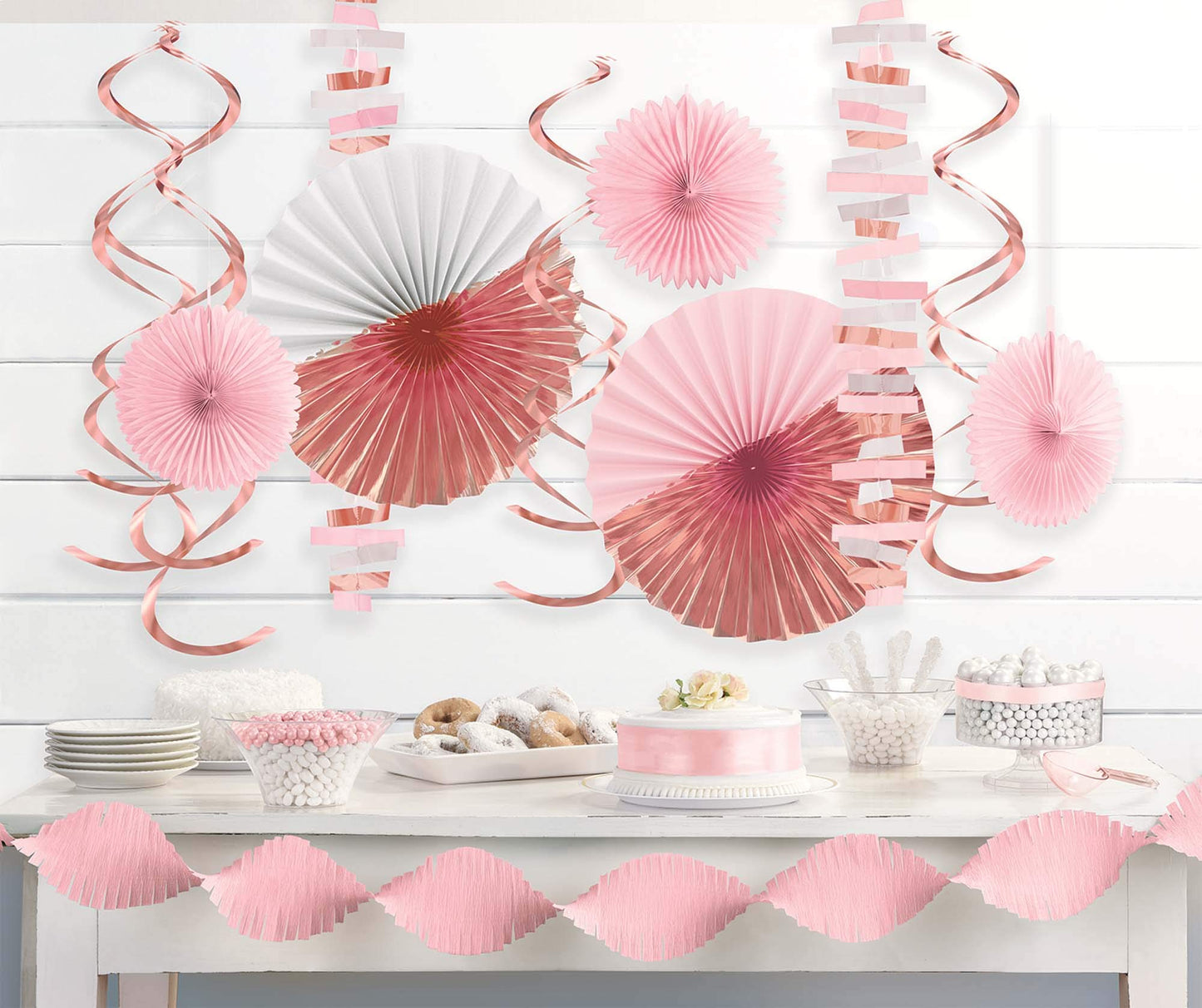amscan Ultimate Party Decorating Kit - 14 Ct., Rose Gold/Blush