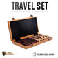 Chess Set Magnetic - enhanced Wooden Board Game with a Portable Wood Case and SeStorage for Pieces  Set for Kids and mature-themeds (Beech Wood) - Chess protective coveringy