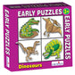 CreativeS Early Puzzles Step 1 Dinosaurs Puzzle | Educational Puzzles Game | Fun To Learn Game | Knowledge Of Dinosaurs For 3 