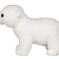 Ice King Bear Plush Toy - Lifelike Baby Polar Bear - 9" White Soft Simulated Plush