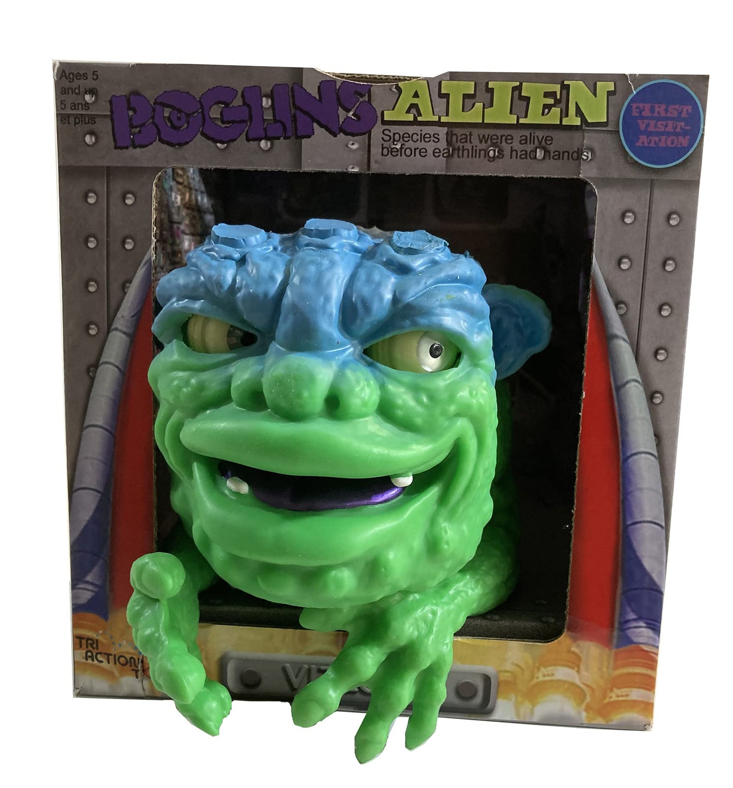 Boglins 8-Inch Foam Monster Puppet | Alien Vizlobb