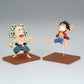 Banpresto - One Piece - Log Stories - Monkey D. Luffy & Enel, Bandai Spirits World Collectable Figure