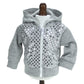 Sequin Detailed 18 Inch Doll Hoodie Gray Sweatshirt Fits 18 Inch American Girl Dolls & More! Sequin Gray Doll Sweatshirt Hoodie
