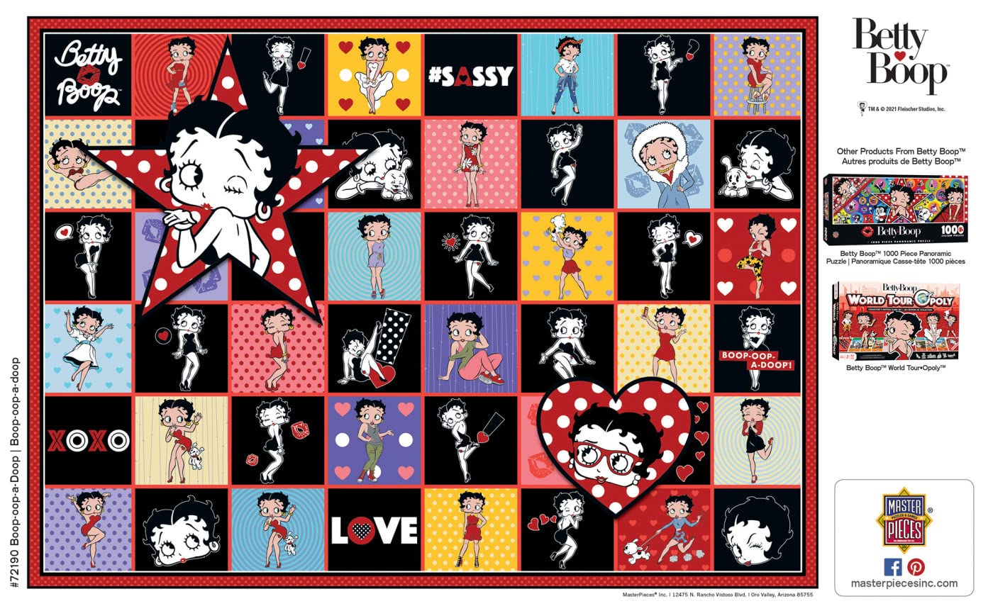 Betty Boop Oop-A-Doop 1000 Piece Jigsaw Puzzle