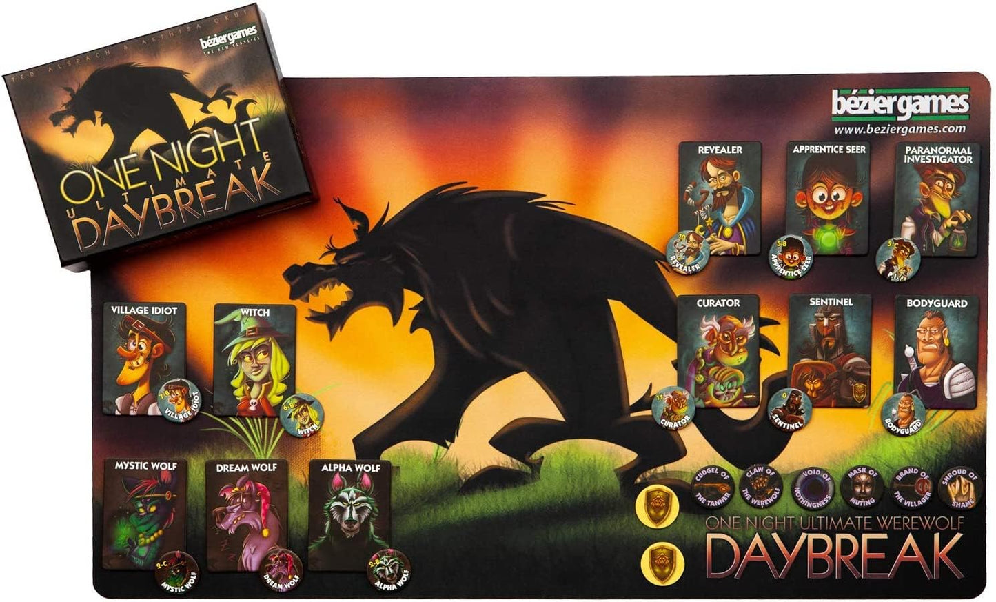 Bezier Games One Night Ultimate Werewolf Daybreak