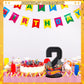 MiniInflat Race Car 2nd Birthday Number Sign Centerpiece Race Car Theme 2nd Birthday Party Supplies Wooden Table Decoration Phot