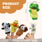 5 Pcs Finger Puppets For Kids Toddlers Ages 1-3 3-5 4-8, Mini Plush Animals Baby Finger Puppet Toys, Puppet Show Theater Props,