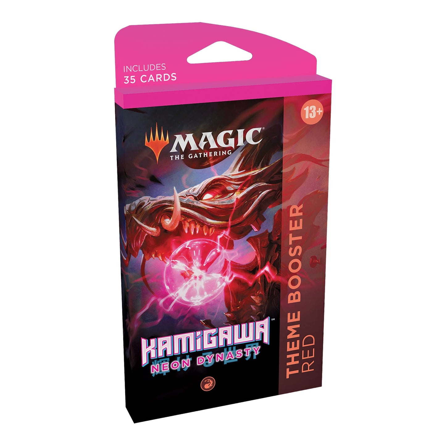 Magic The Gathering - Kamigawa Red Themed Booster - Neon Dynasty (35 Cards) | English, Multicolor