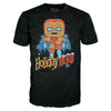 Funko Pop! Boxed Tee: Marvel Holiday - Gingerbread Iron Man - S