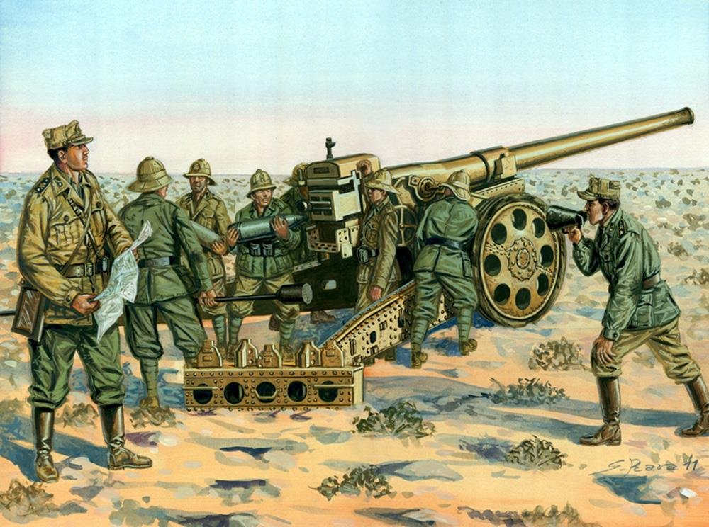 Italeri 1: 72 510006165 - Italian Cannon 149/40 Kolonne