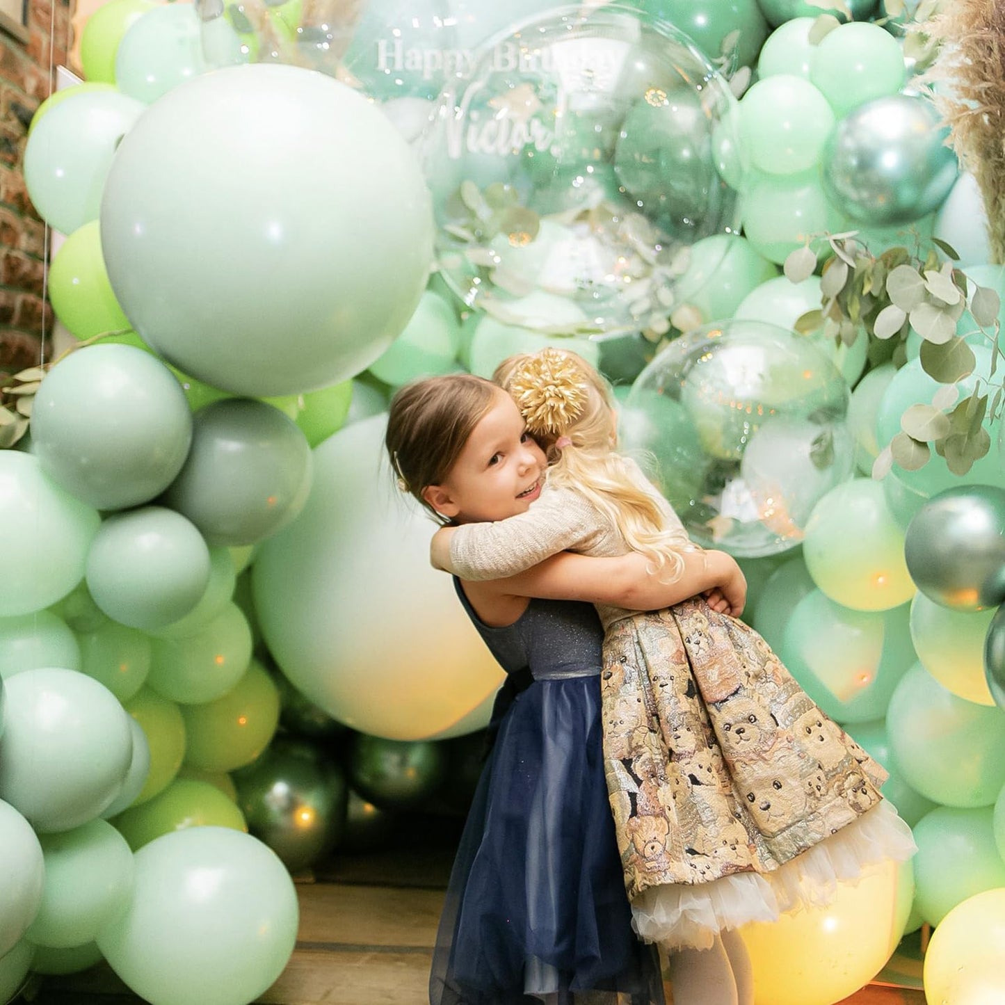 Partywoo Pastel Green Balloons, 50 Pcs 12 Inch Pale Green Balloons, Light Green Balloons For Balloon Garland Or Balloon Arch As Party Decorations, Birthday Decorations, Wedding Decorations, Green-Q16