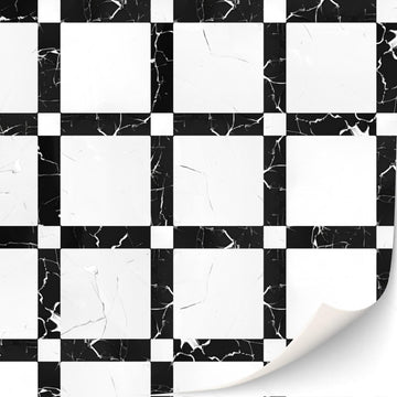 3 Sheets Self Adhesive Floor Tiles For Dollhouse 1:12 Scale (Chenonceau)