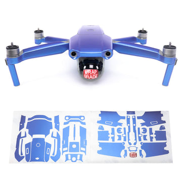Wrapgrade Main Unit Skin Compatible with DJI Mavic Air 2 (Celeste Blue)