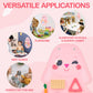Monlurd Wooden Rabbit Sensory Wall Toy, Busy Board For Toddlers, Montessori Sensory Wall Panel For Kids, Ideal For Classroom, Pl