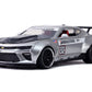 Jada Toys Bigtime Muscle 1:24 2016 Chevy Camaro Ss Widebody Die-Cast Car Silver, Toys For Kids And Adults