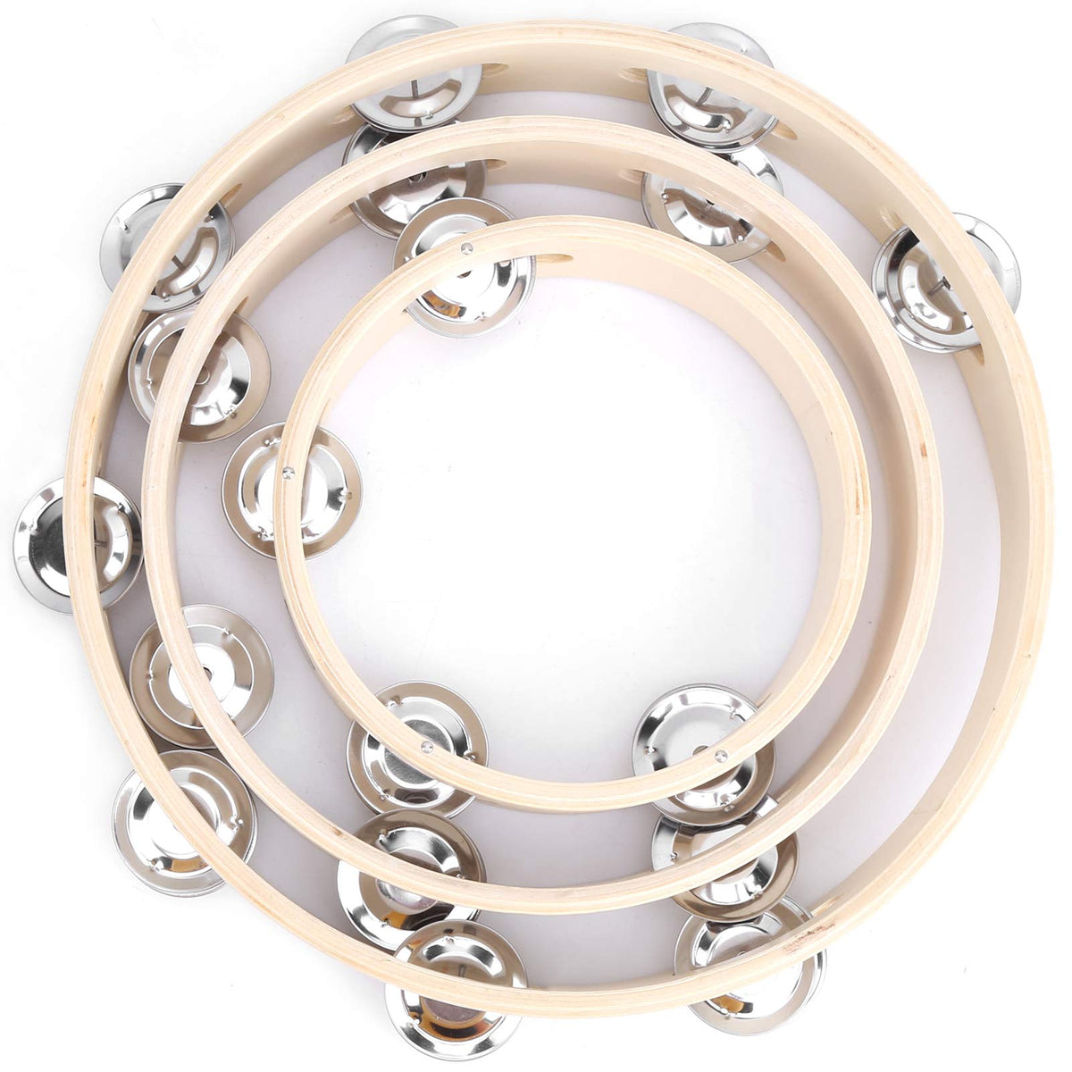 Tamburin Instrument, Ergonomic Tambourine, Lightweight Sturdy Comfortable Practical Dancing For Party