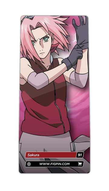 Figpin Naruto Shippuden: Sakura - Collectible Pin With Premium Display Case